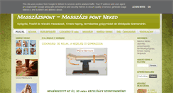 Desktop Screenshot of masszazspont.hu